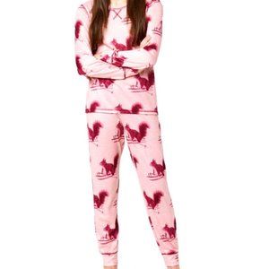 NWT 7 8 16 18 12 14 5 6 10 JUSTICE pajamas squirrels birthday fall halloween pjs